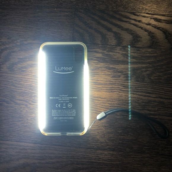 LuMee Other - LuMee Duo On The Glow Bundle iPhone X/XS - White Marble